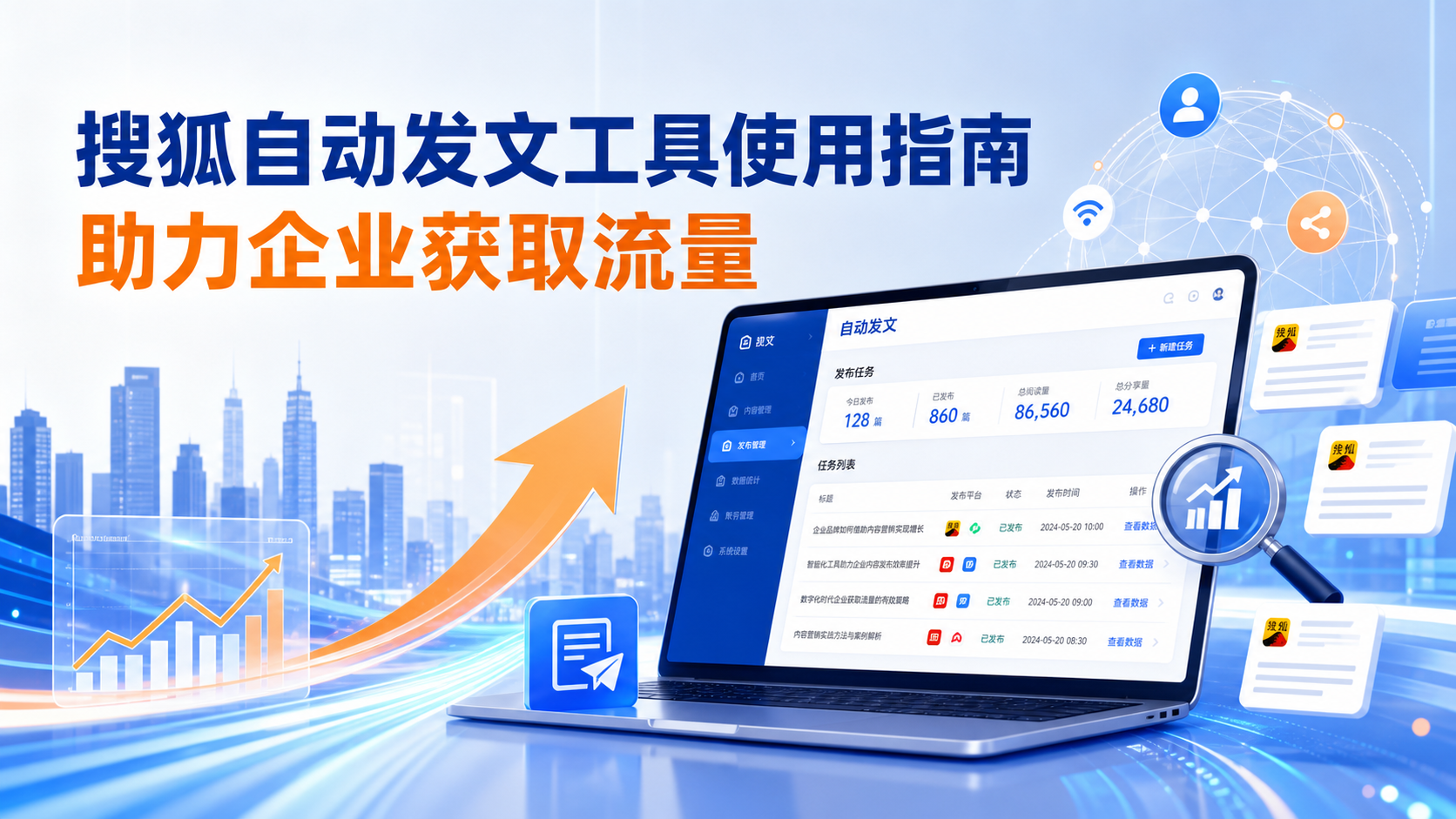 搜狐自动发文工具的使用指南:助力安庆企业获取流量