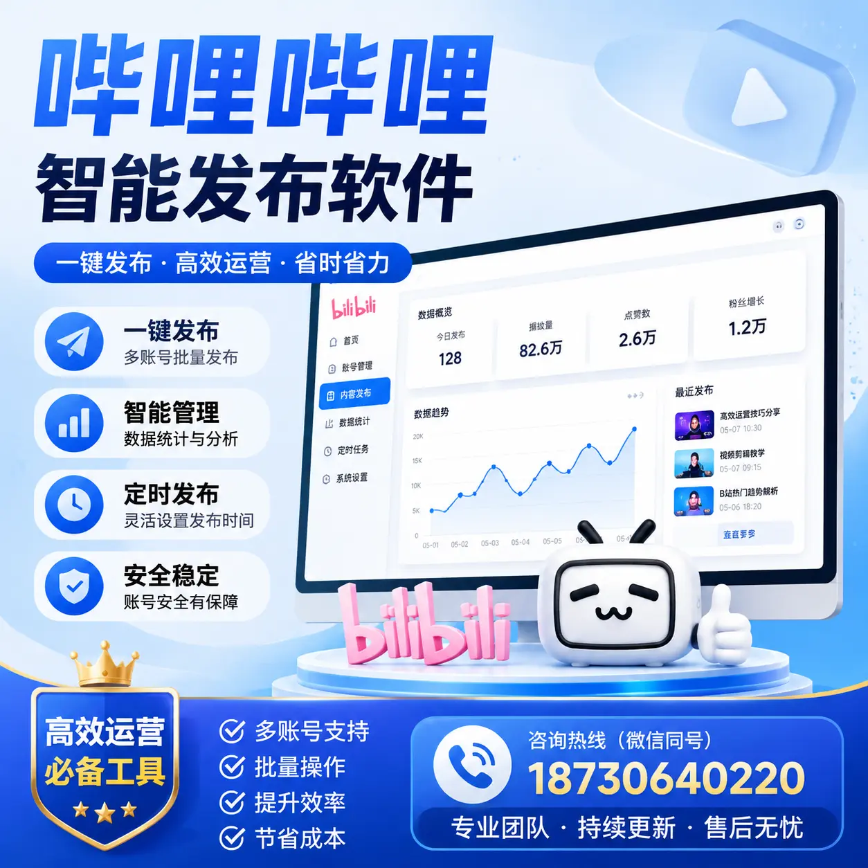 解密哔哩哔哩智能发布软件：功能与优势分析在 安庆